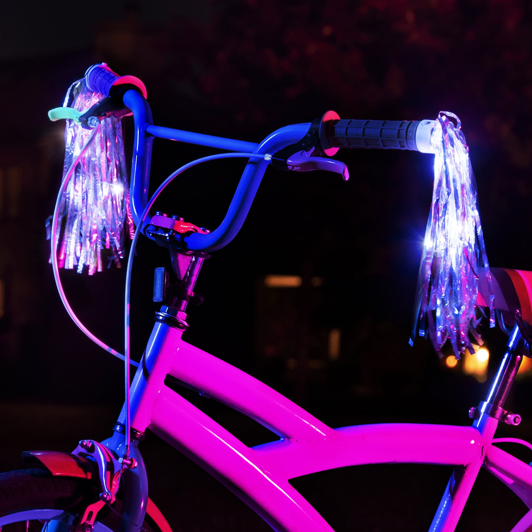 Brightz LED Handlebar Tassels Streamerbrightz, 2 Streamers