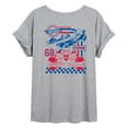 thumbnail image 2 of Hot Wheels - Race Team - Women's Oversized Graphic T-Shirt, 2 of 5