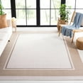thumbnail image 2 of SAFAVIEH Martha Stewart Freddy Bordered Machine Washable Indoor/Outdoor Area Rug, Ivory/Beige, 9' x 12', 2 of 9