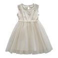 thumbnail image 2 of WEAIXIMIUNG Robe Sans Manches pour Filles Robe Sans Manches pour Tout-Petites Broderie en Maille Robe de Danse Fête Princesse Robes Vêtements 130, 2 of 4