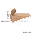 thumbnail image 2 of Clearance Doorstop under $5,Door Stopper Solid Wood Heightened Creative Wooden Anti-collision Door Stop, 2 of 4
