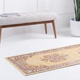 thumbnail image 3 of Unique Loom Lucerne Collection Area Rug - Reuss (2' 7" x 10' Runner Yellow/Black), 3 of 9