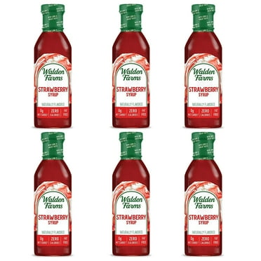 Walden Farms Calorie Free Strawberry Pancake Syrup, 12 Fluid Ounce - 6 per case.
