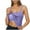 Purple, variant on Karight Women's Workout Yoga Racerback Tank Tops with Built in Shelf Bra