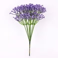 thumbnail image 4 of 10 Pcs Artificial Baby's Breath Flowers, Faux Floral Stem for Vase Arrangements, Wedding and Home Decor, Purple, 4 of 5