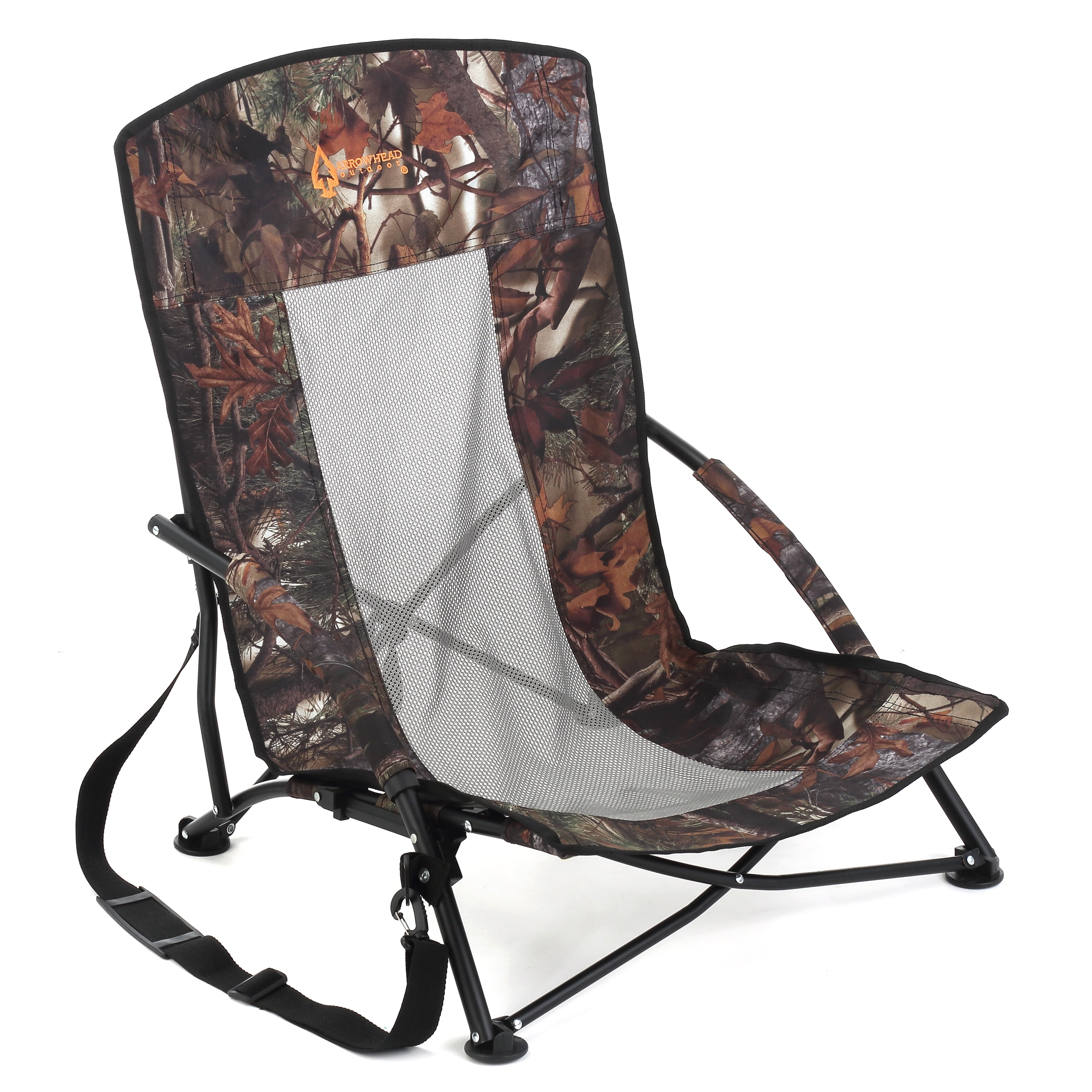 Guide Gear Magnum Turkey Chair, Mossy Oak NWTF Obsession, Portable