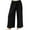 Black, variant on Wide Leg Yoga Pants for Women Loose Comfy Flare Sweatpants with Pockets High Waist Stretch Pants