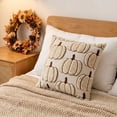 thumbnail image 5 of WWC Thanksgiving Throw Pillow Covers, 17x17 inch Soft Thicken Pumpkin Pillowcases, Fall Decor Cushion Covers for Thanksgiving Couch and Living Room, 5 of 6