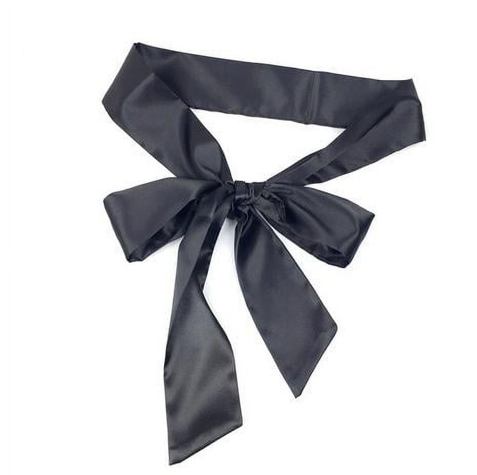 Ruban Cheveux En Satin Pour Femmes - Bandeau Élégant Pour Queue De Cheval, Chignon Ou Tresse | Accessoire Polyvalent Mode Et Soirée - 13
