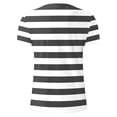 thumbnail image 5 of Men's Short Sleeved Crew Neck T Shirt Casual Top Loose Fit Athletic Running Gym Workout Tee Tops XXL Dark Gray Men's Short Sleeved T Shirt, 5 of 7