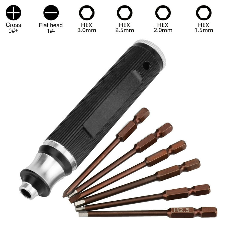 Metric Hex Bit Allen Wrench Tool Set for Drill RC Car 1.5mm 2.0mm 2.5mm 3.0mm Walmart