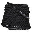 thumbnail image 2 of LOVIVER Battle Rope Core Exercising Physical Strength Training Fitness Exercise Rope Black, 2 of 8