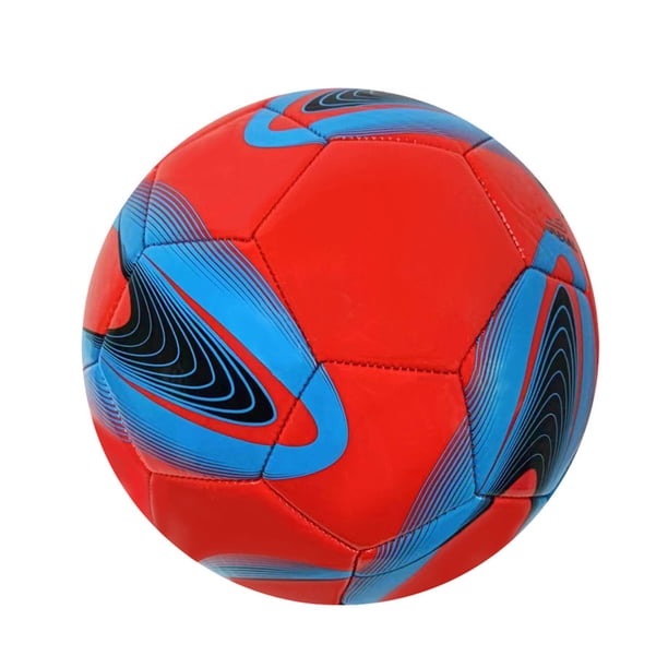 Wosthever Balón de fútbol juvenil Retención de aire confiable para sesiones de entrenamiento intensas Tamaño 5 Fútbol Fútbol Deportes y aire libre rojo