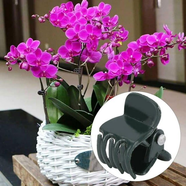 Herramienta de jardinería, 200 piezas, 1,1 cm, clip para plantas, clip para plantas, clip para plantas elaborado por expertos