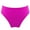 Hot Pink, variant on Kids Girls Solid Color Bikini Brief Triangle Swim Bottoms Bathing Shorts Swimwear Lavender 4