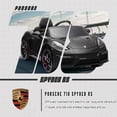 thumbnail image 3 of Porsche 718 Kids Ride On Toy, Electric Car for Toddlers with Remote Control, 4 Wheel Suspension, Bluetooth, Music, LED, Safety Belts, Kids Sports Ride on Car for Toddler 3-6 Yrs Boys Girls Gifts, 3 of 9