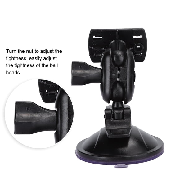 Car GPS Navigator Suction Cup Bracket, Adjustable 360 Angle, Strong Suction Power, 65mm Diameter, Low Temperature Resistance