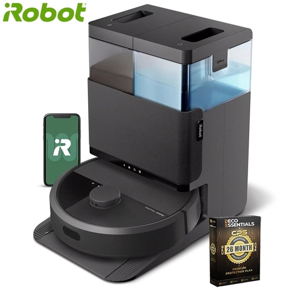 iRobot G185020 Roomba Plus 405 Combo robot   AutoWash Dock Bundle with Deco Essentials Exclusive 26 Month CPS Enhanced Protection Pack