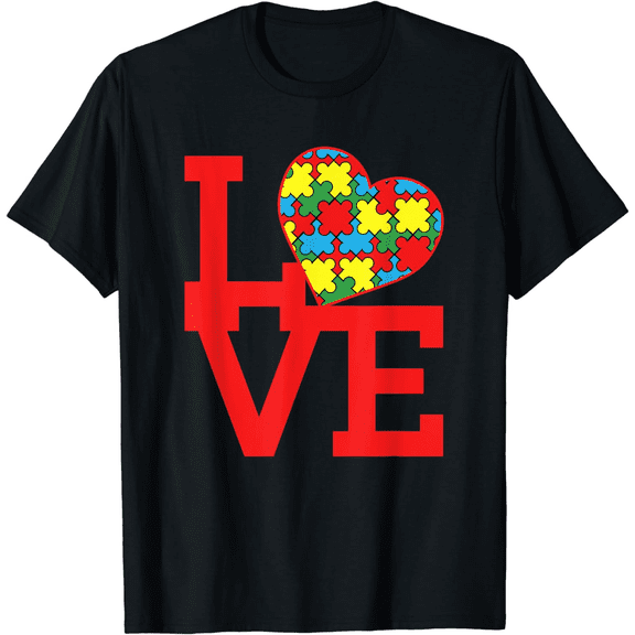 Autism Awareness Shirt Adults Men Women – Casual Unisex Graphic T-Shirt