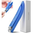 thumbnail image 2 of UBSWF-German Nail Clippers for Men with Catcher, Toenail Clipper for Thick Toenails and Fingernails, Long Handle Nail Clippers with Catcher, Precision Nail Trimmer for Men and Women, 2 of 4