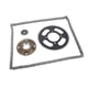 thumbnail image 5 of 420 Kit de Sótbelo y Cadena, Volante Sin dientes Fily para instalar Ciclo Kit de la Cadena de la Cadena 76 Cadena de Enlaces de Accionamiento Para Go Karts Todas las Motocicletas, 5 of 7