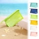 thumbnail image 1 of Neceser Transparente - Estuche de Maquillaje de Gelatina Impermeable Organizador, Azul MNFD, 1 of 6