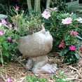 thumbnail image 2 of Homestyles 8.5 in. "Little Buddy" the Muggly Face Humorous Statue Planter Holds 4 in. Pot, 2 of 4