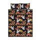 thumbnail image 5 of Juego de cama acolchado con estampado de grullas japonesas, 5 of 5