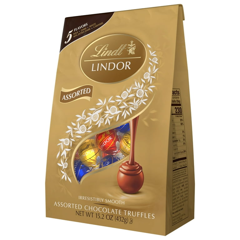 Free Shipping! Lindt Assorted Chocolate Truffles 15.2 oz Bag with