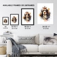 thumbnail image 3 of King Charles Spaniel with Crown Dog Lovers Gift Watercolour Pet Portrait Painting Artwork Large Wall Art Poster Print Thick Paper 18X24 Inch, 3 of 5