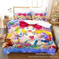 thumbnail image 1 of Sanrio Digital Printing HelloKitt Pudding Dog Cartoon Style Quilt Cover Bedding Three-piece Set Two-dimensional Home Furnishing WT, 1 of 5