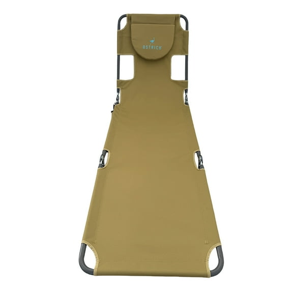 Ostrich Chair Chaise Lounger Chair, Tan