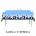 thumbnail image 3 of Zootopia Cartoon Party Tablecloth Set (3-Piece), Featuring Fox, Rabbit, and Snake Characters on Plastic Tablecloth, Perfect for Theme Parties, 70.8 x 42.5 inches, 3 of 4