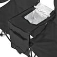 thumbnail image 5 of GoTeam Double Folding Chair Set with Umbrella and Cooler Bag, Black, 5 of 5