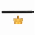 thumbnail image 3 of Tank Lamp Holder Aluminum Alloy 1/4 Thread Expandable Rod Flat Gas Tank Light Adapter for Camping Outdoor Use Black Gold, 3 of 5