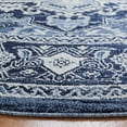 thumbnail image 3 of SAFAVIEH Charleston Hannan Oriental Area Rug, Navy/Blue, 6'7" x 6'7" Round, 3 of 11
