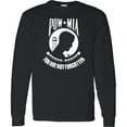 thumbnail image 3 of Inktastic Pow Mia White Long Sleeve T-Shirt, 3 of 5