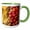 Green/White, variant on 3drose, Berna Bugh, Kangan, India. Market in a Village of Jammu and Kashmir., 15oz Mug