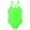 Green, variant on Girls Swimsuit One-Piece Bathing Suit Girls Swimsuit For Hot Beach Pool Bathing Suit Sun UPF 50+ Swimwear,Black,8-9 Years