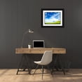 thumbnail image 3 of Eggers, Terry 32x25 Black Ornate Wood Framed with Double Matting Museum Art Print Titled - USA-Washington State-Palouse-Spring canola field with beautiful clouds, 3 of 4