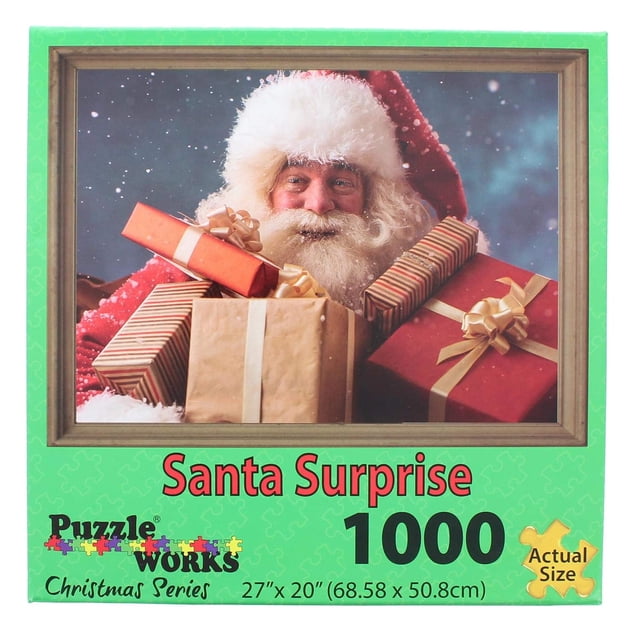 Puzzle Staci19 Santa Surprise de 1000 piezas coleccionables