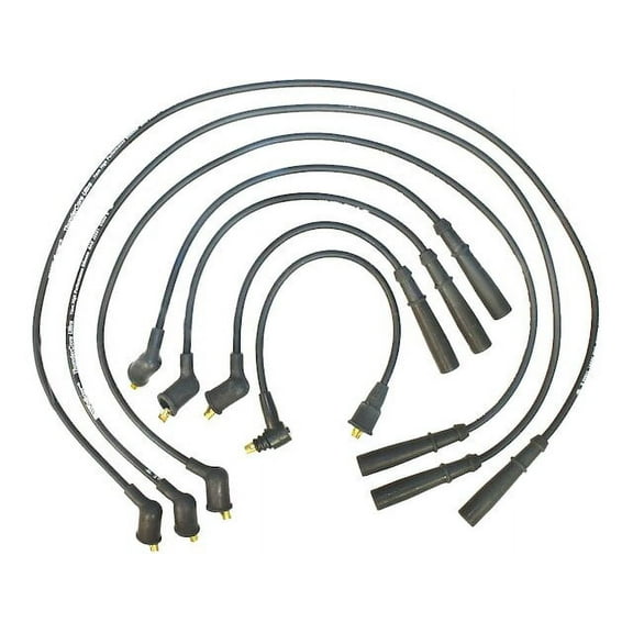 Spark Plug Wire Set - Compatible with 1988 - 1991 Toyota 4Runner 3.0L V6 GAS 1989 1990