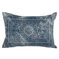 thumbnail image 2 of Boho Blue Throw Pillow Covers, Vintage Ethnic Modern Geometric Abstract Soft Breathable Pillow Cases with Invisible Zipper for Sleeping, Toddler Pillowcases for Couch Bed Sofa Chair 12x20 Inches, 2 of 6