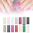 thumbnail image 2 of EIGTHTAIL Semicured Gel Nail Stickers UV/LED Lamp Required 20Pcs Gel Nail Polish Wraps, 2 of 21