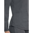 thumbnail image 5 of Scrubstar Women's Core Essentials Mechanical Stretch Long Sleeve V-Neck Scrub Top WD844, 5 of 6