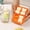 Orange, variant on Bear Ice Cube Molds Tray, Animal Shape Silicone Molds 3D Cute Bear Ice Trays for Ice Coffee Juice Ice Pop Mold for Cake, Chocolate Whiskey, and Brandy