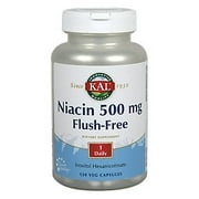 UPC 021245286127 product image for Kal - Niacin Flush Free, Veg Cap (Btl-Plastic) 500mg 120ct | upcitemdb.com