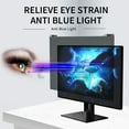 thumbnail image 4 of Blue Light Computer Screen Protector High Clear Blue Light Filter Computer Screen Protector 20-31in Scratch-resistant Acrylic Eye Protection Film, 4 of 7