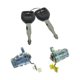 thumbnail image 4 of Cilindro de cerradura de puerta,Conjunto delantero del cilindro de la cerradura de la puerta 72145-S73-003,Conjunto de cilindro de cerradura de puerta 72146-S73-003,con llaves Delantero Lado, 4 of 8