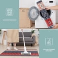 thumbnail image 6 of Red and Blue Christmas Knitted Pattern Kitchen Rugs Sets Of 3,Kitchen Runner Rugs Non Skid Washable,Decorative Kitchen Floor Mats for Kitchen,Sink,Laundry,17"x30"+ 17"x47" + 17"x59", 6 of 6